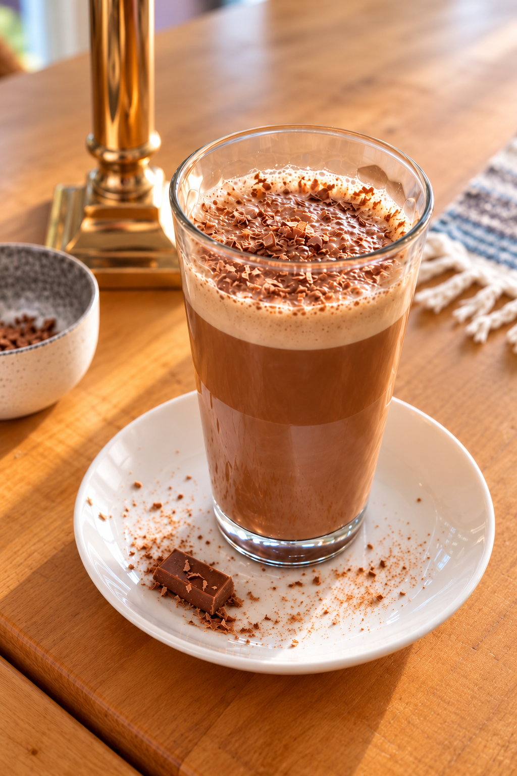 Moka de chocolate y canela